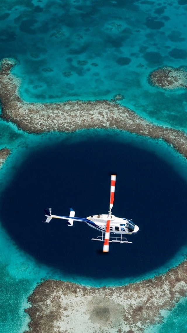 Copter Over Belice Ocean Meer Vacation Urlaub Holiday