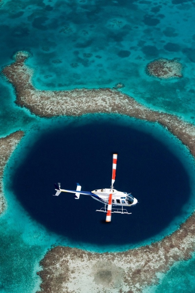 Copter Over Belice Ocean Meer Vacation Urlaub Holiday