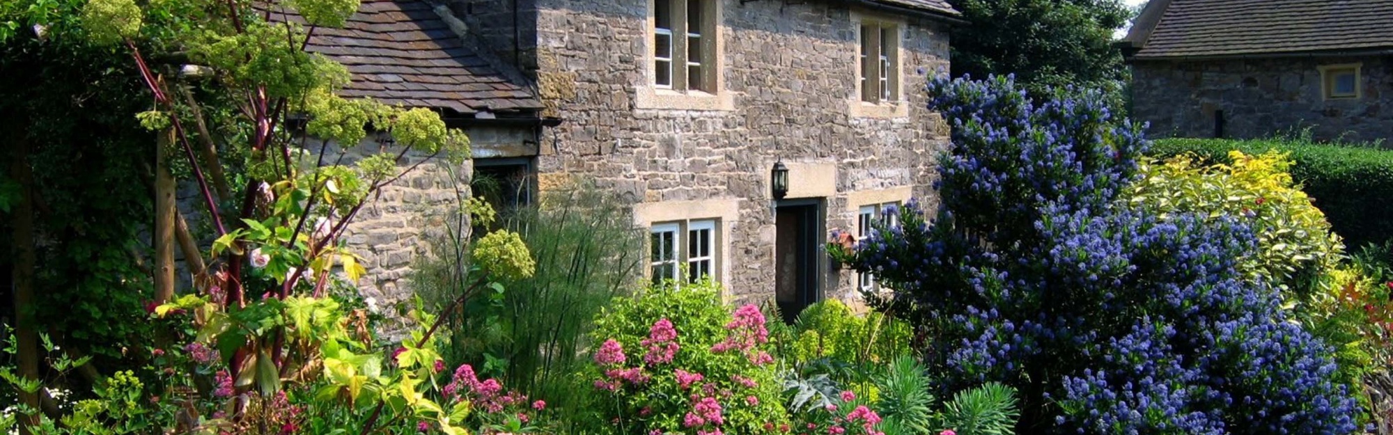 Cottage Garden In Tissington Derbyshire