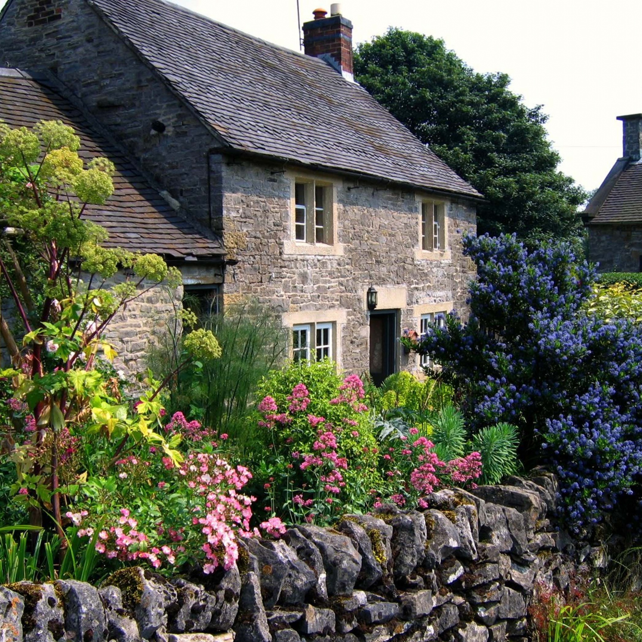 Cottage Garden In Tissington Derbyshire