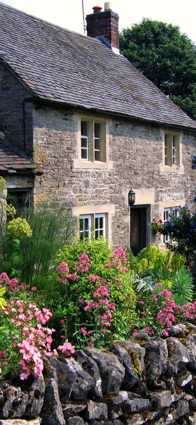 Cottage Garden In Tissington Derbyshire