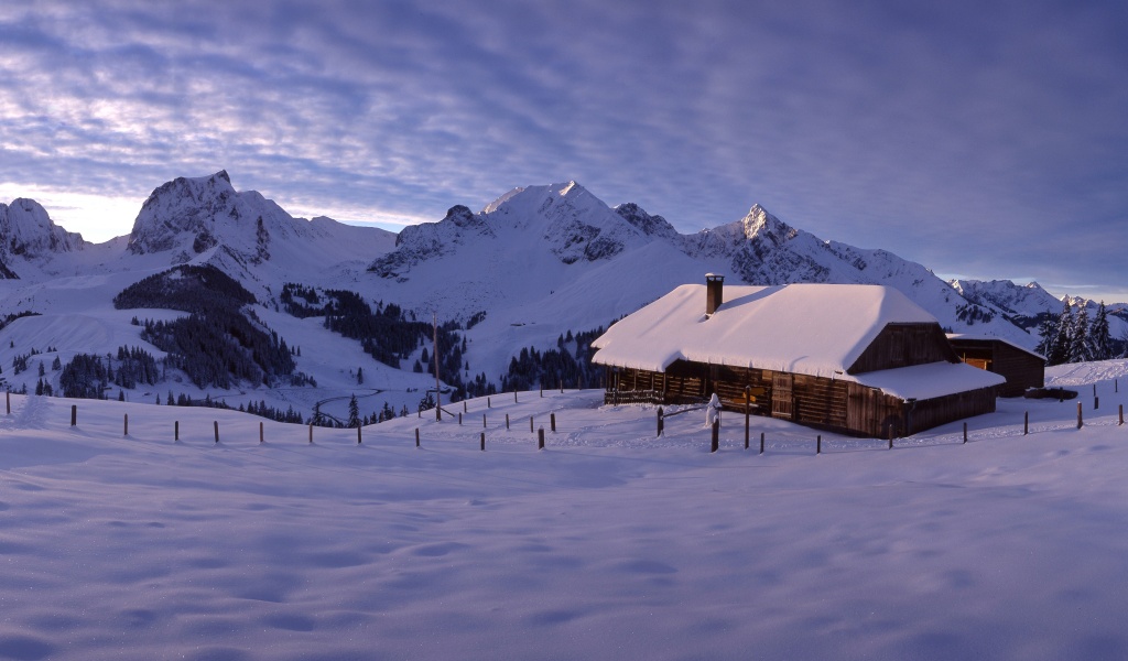 Cottage In The Mountains