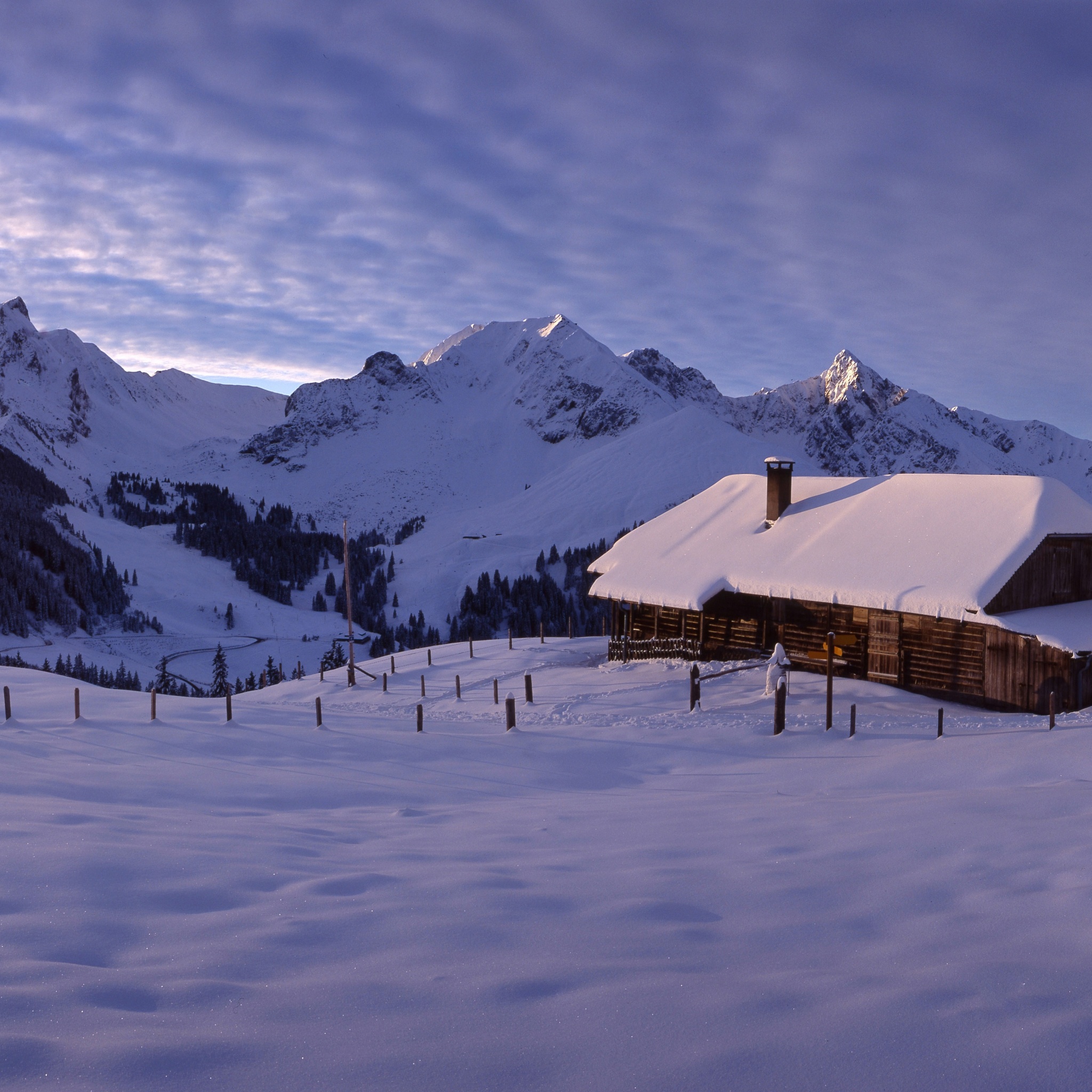 Cottage In The Mountains