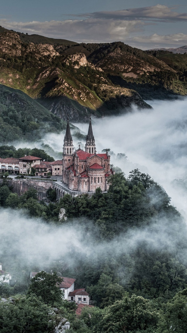 Covadonga Monastery - Asturias Spain