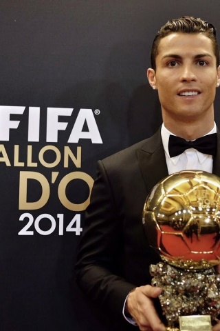 CR7 2014 Winner FIFA Ballon DOr