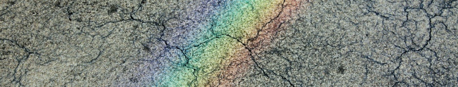 Cracked Pavement Rainbow Street Texture