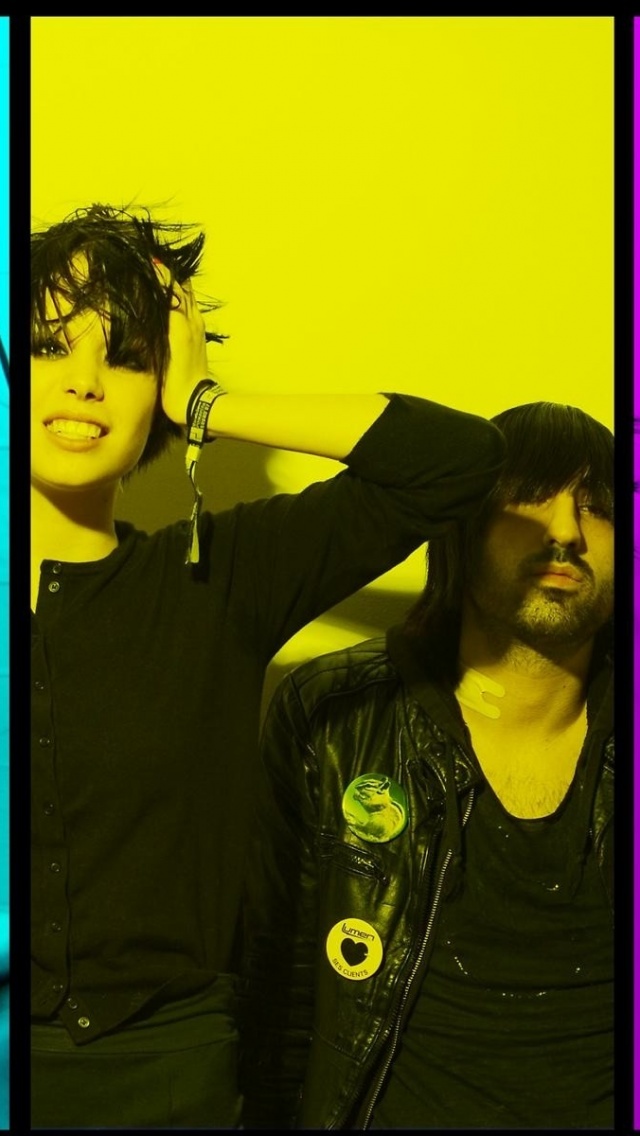 Crystal Castles Graphics Collage Smile Show