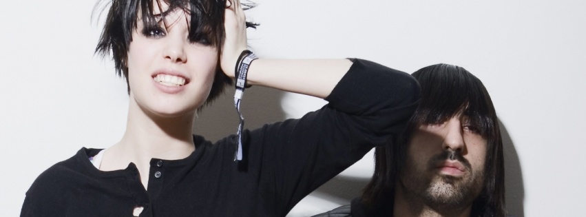 Crystal Castles Smile Band Members Light