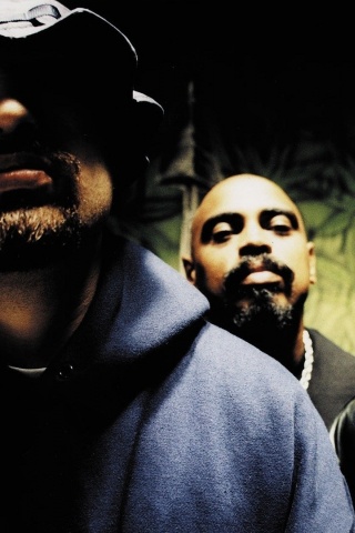 Cypress Hill Faces Beard Light Smock