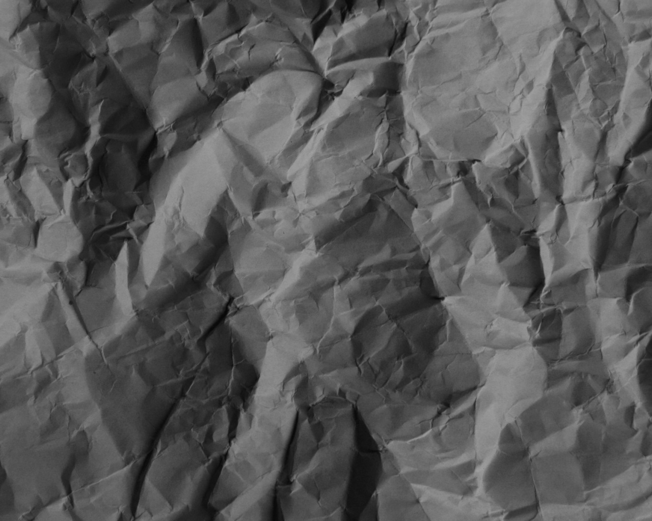 Dark Crumpled Paper Texture