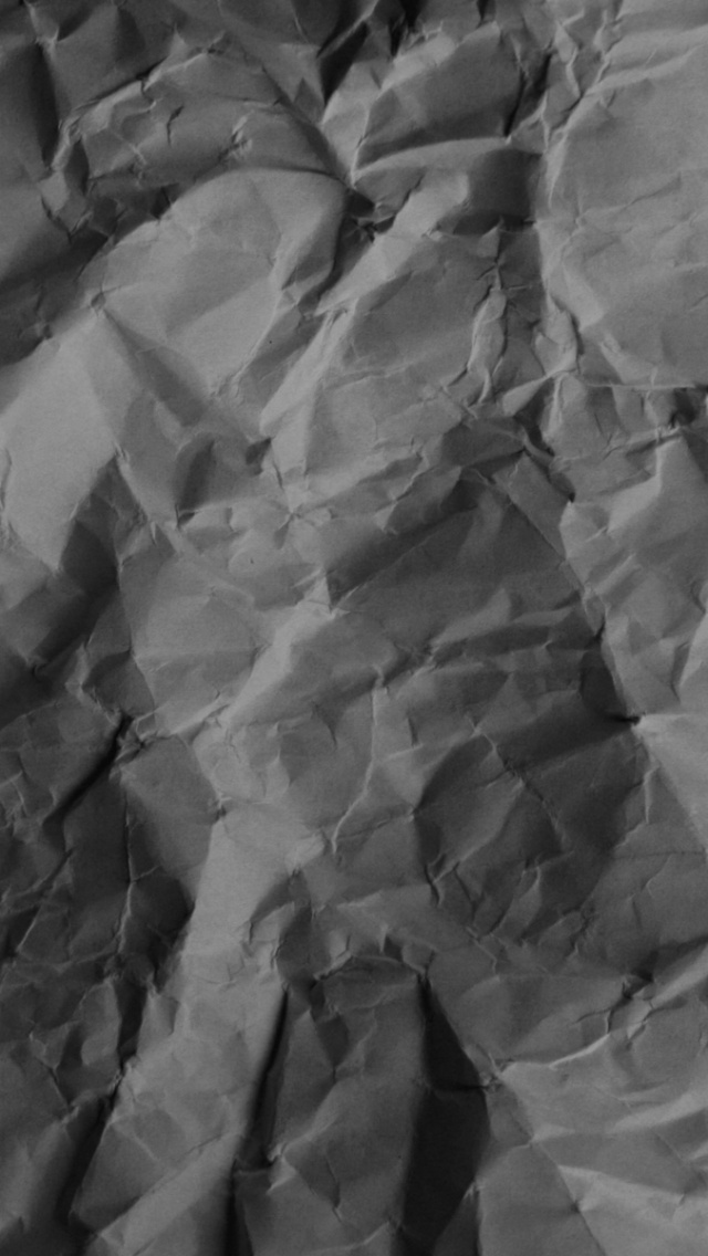 Dark Crumpled Paper Texture