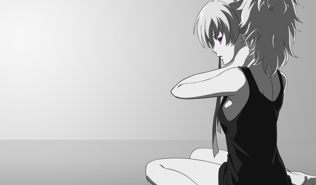 Darker Than Black Yin Black And White