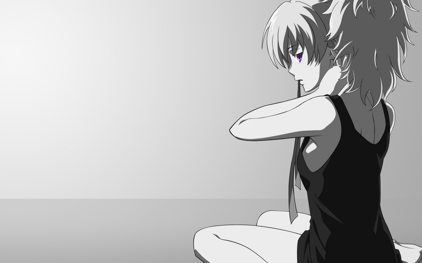 Darker Than Black Yin Black And White