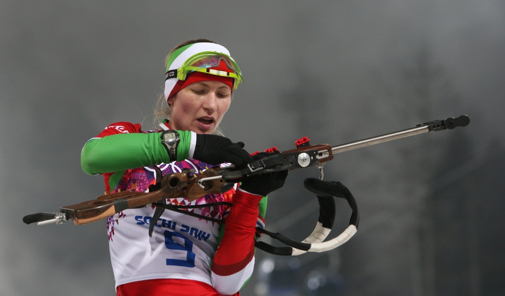 Darya Domracheva - Biathlete Sochi