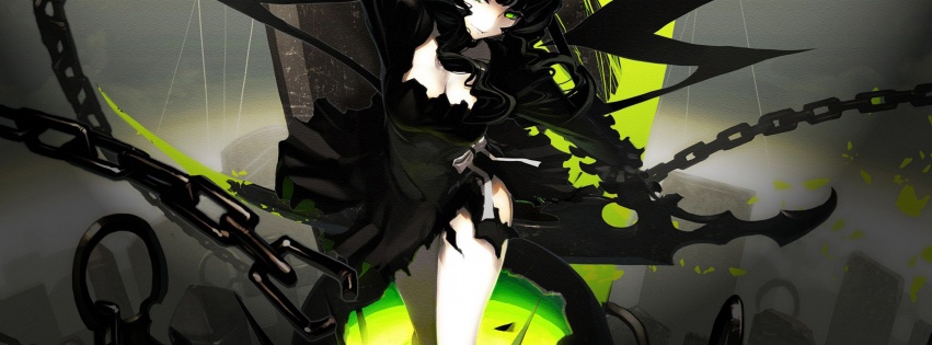 Dead Master Black Rock Shooter Wallpaper