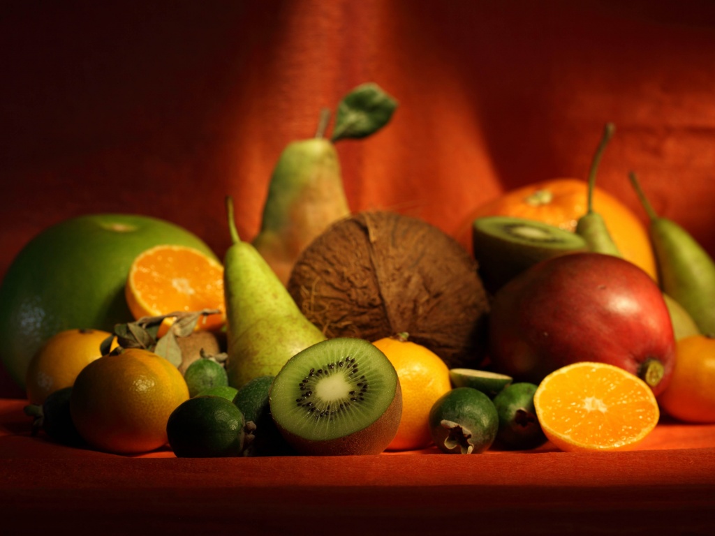 Delicious Fruits Display