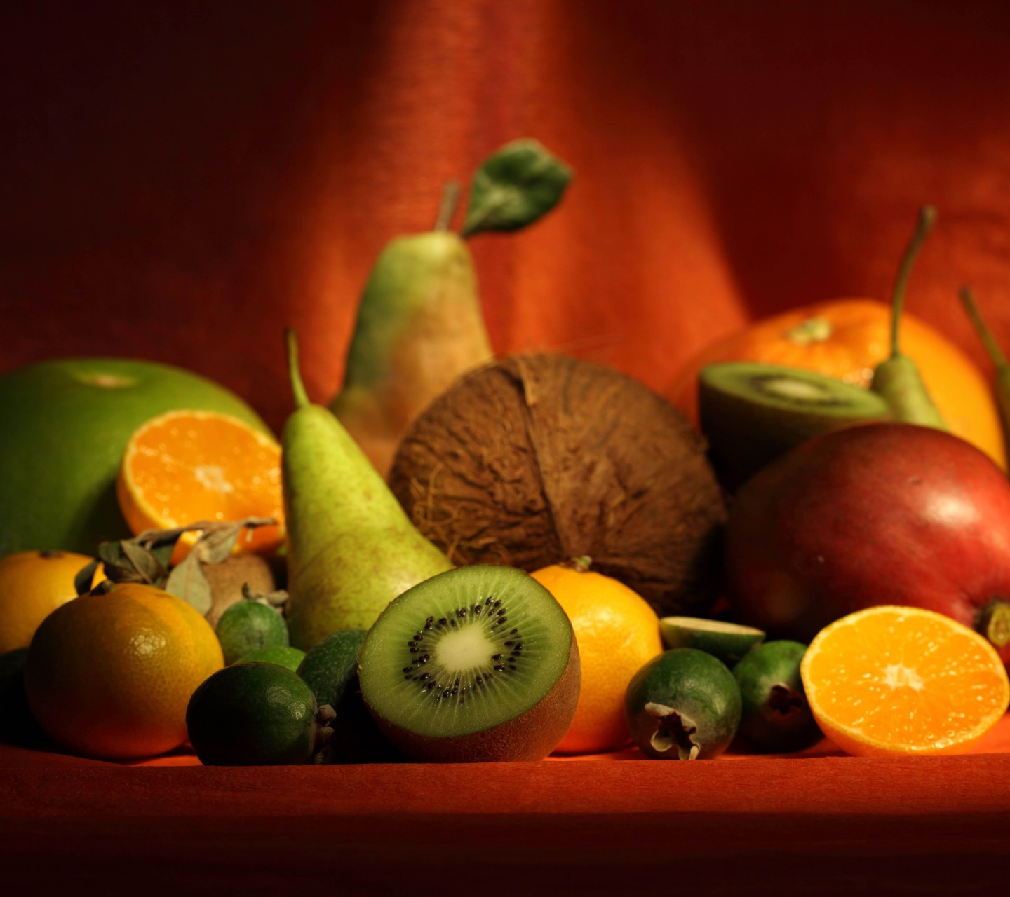 Delicious Fruits Display