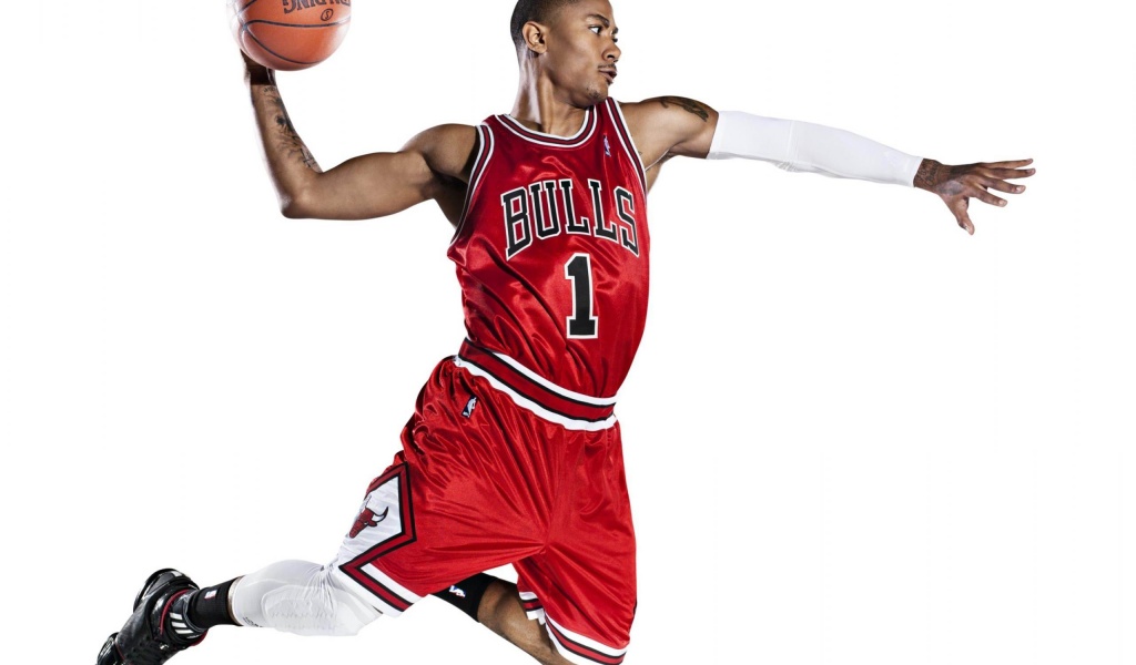 Derrick Rose Bulls Basketball Player