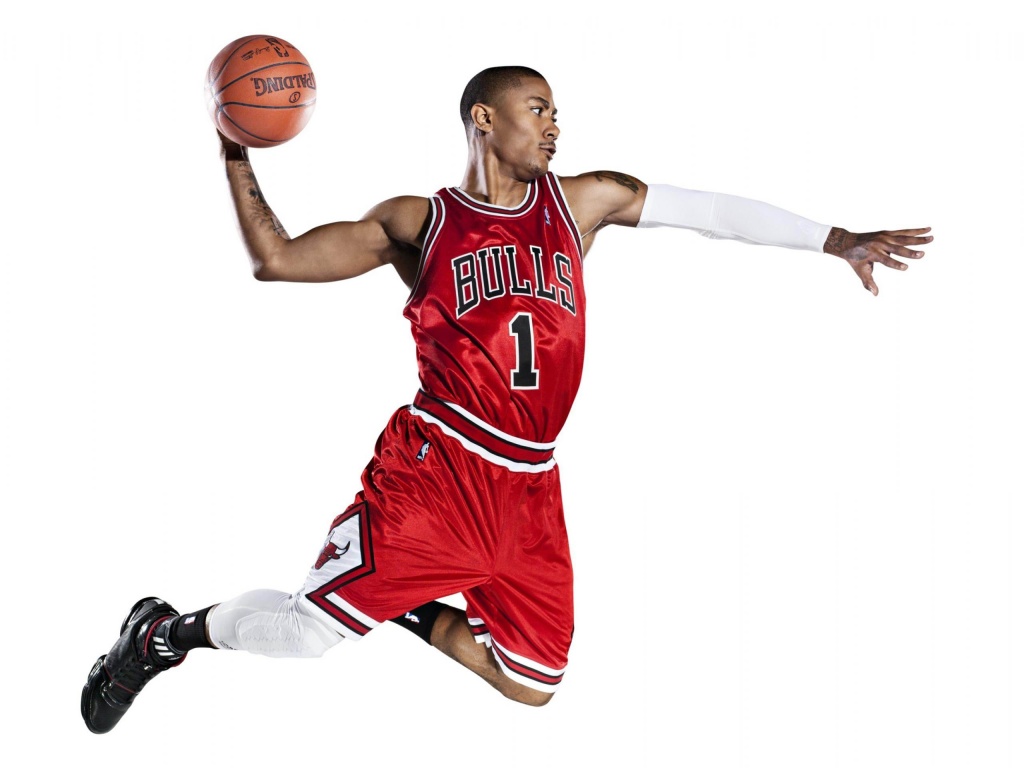 Derrick Rose Bulls Basketball Player