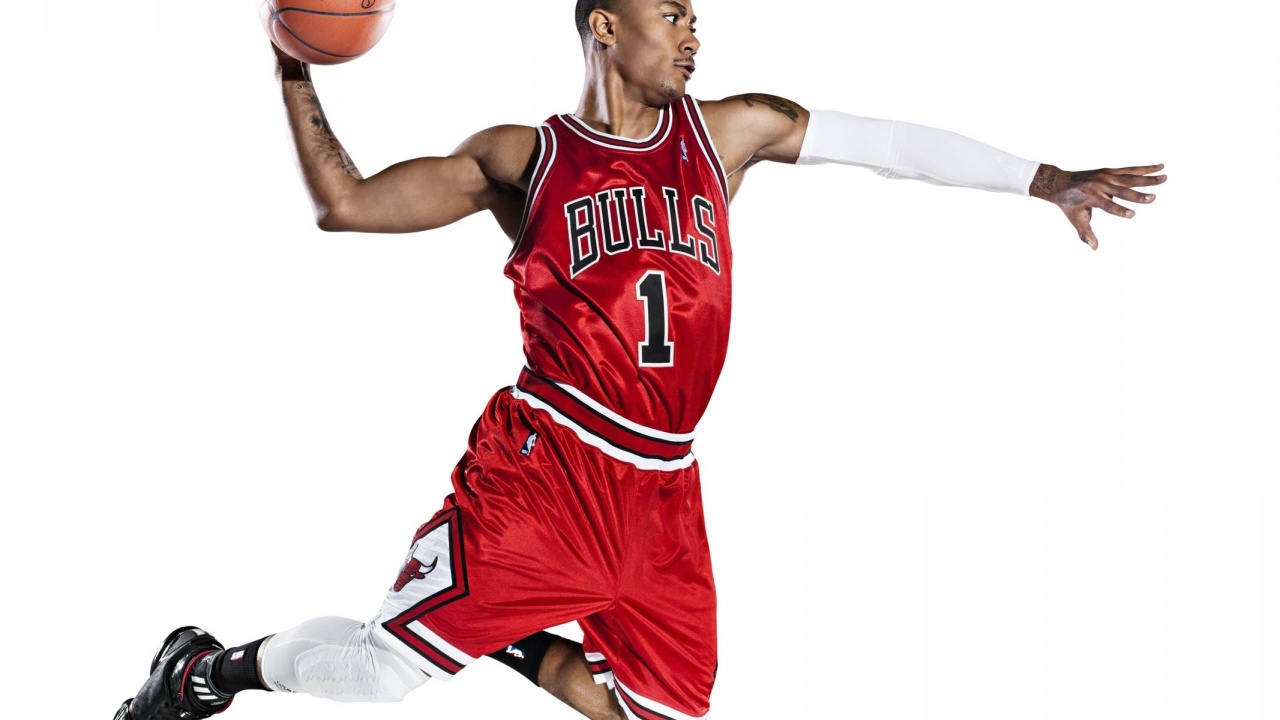 Derrick Rose Bulls Basketball Player