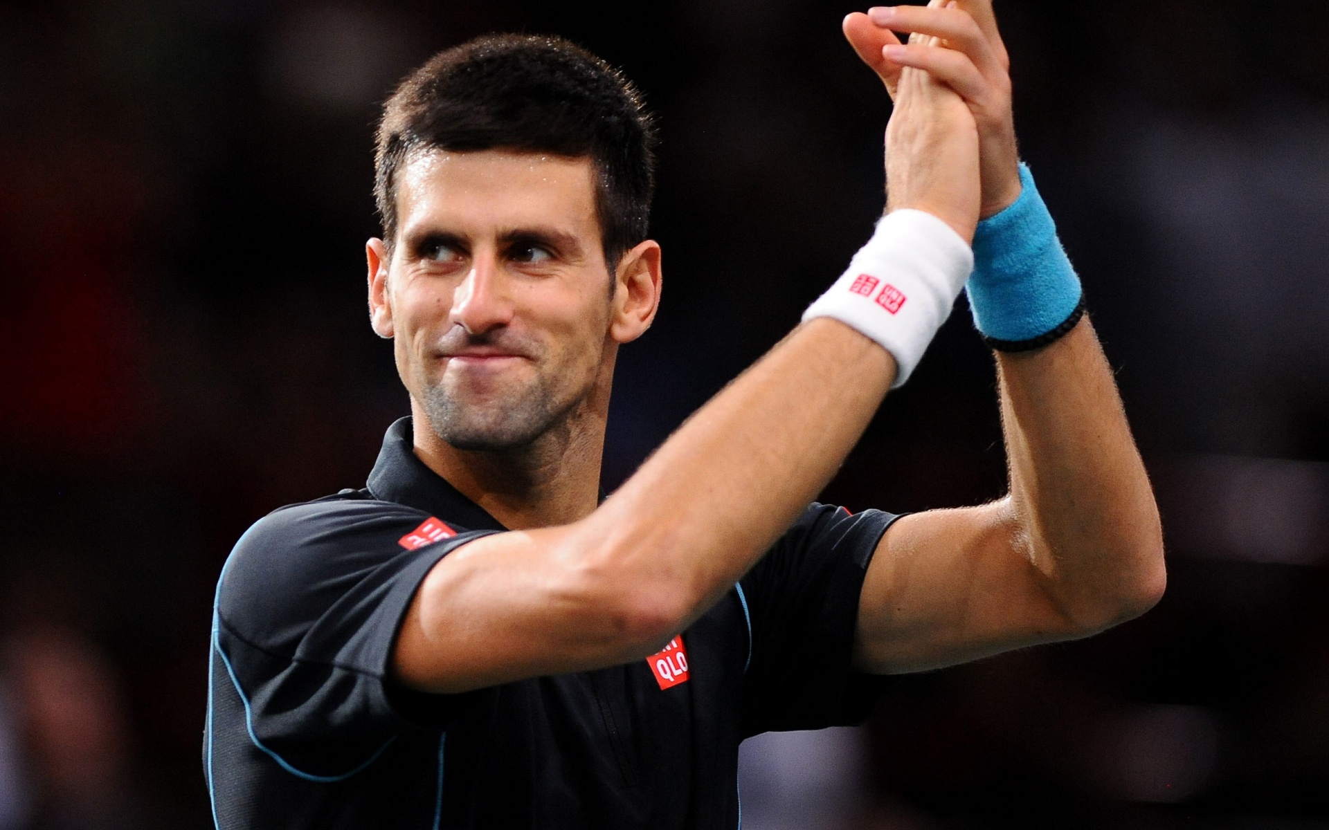 Djokovic Applauding For The Audience