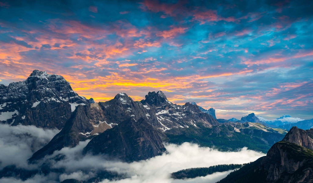 Dolomites Mountains Italy