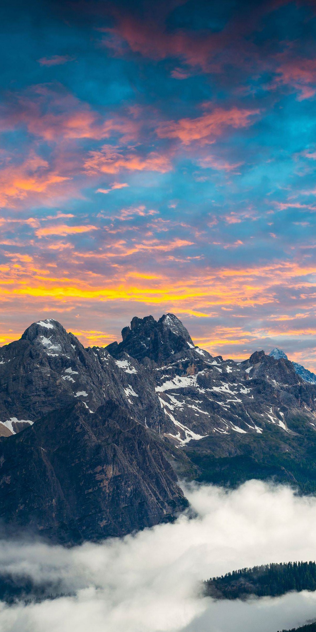 Dolomites Mountains Italy