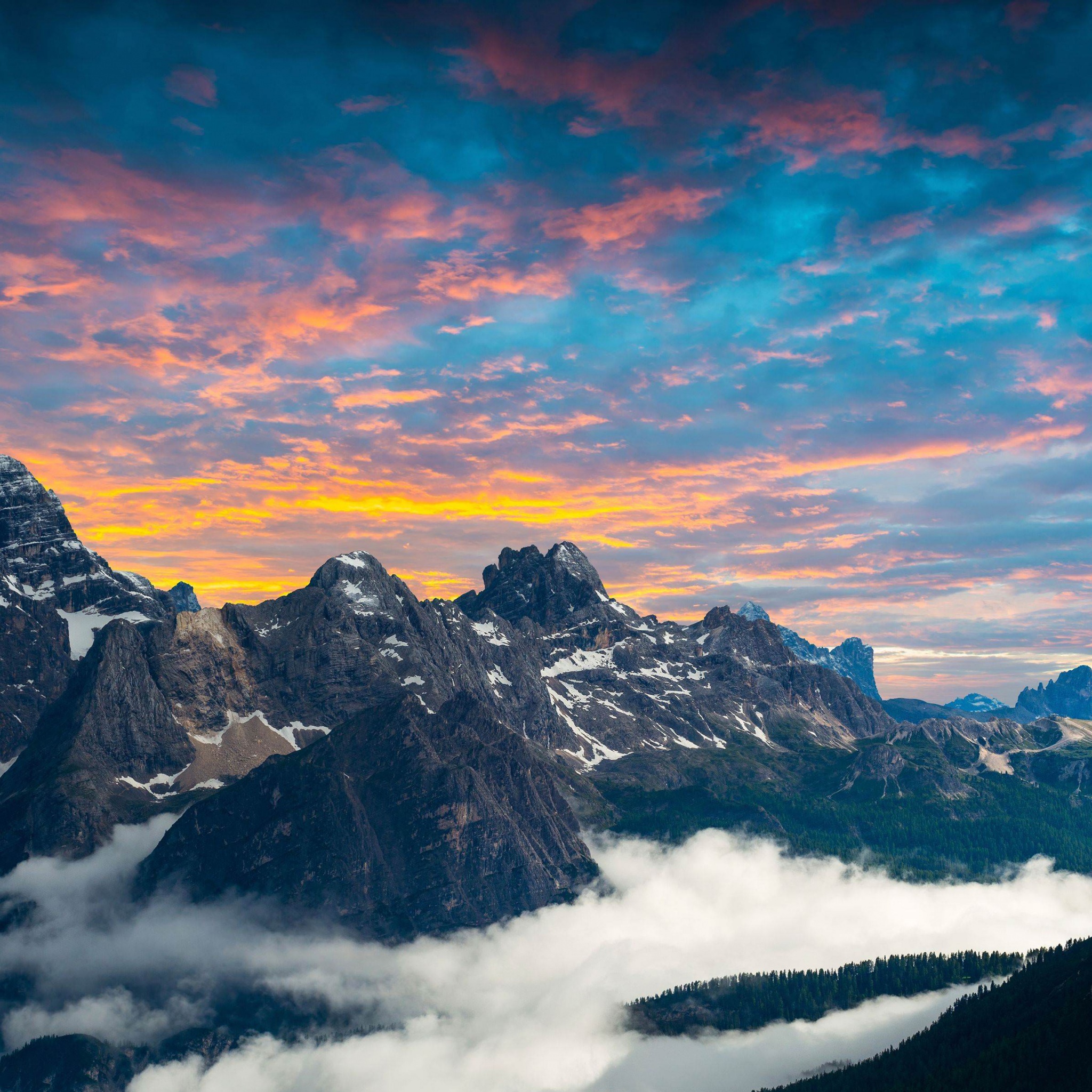 Dolomites Mountains Italy