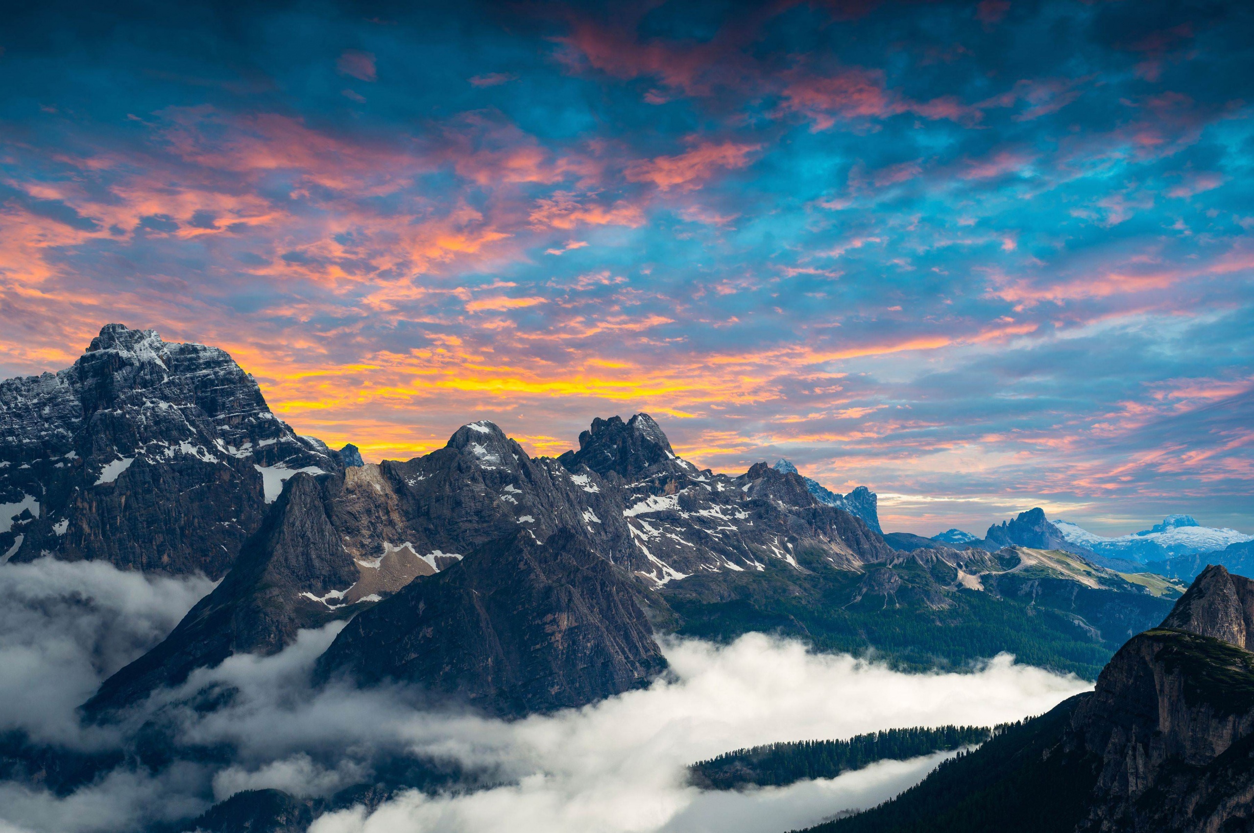 Dolomites Mountains Italy