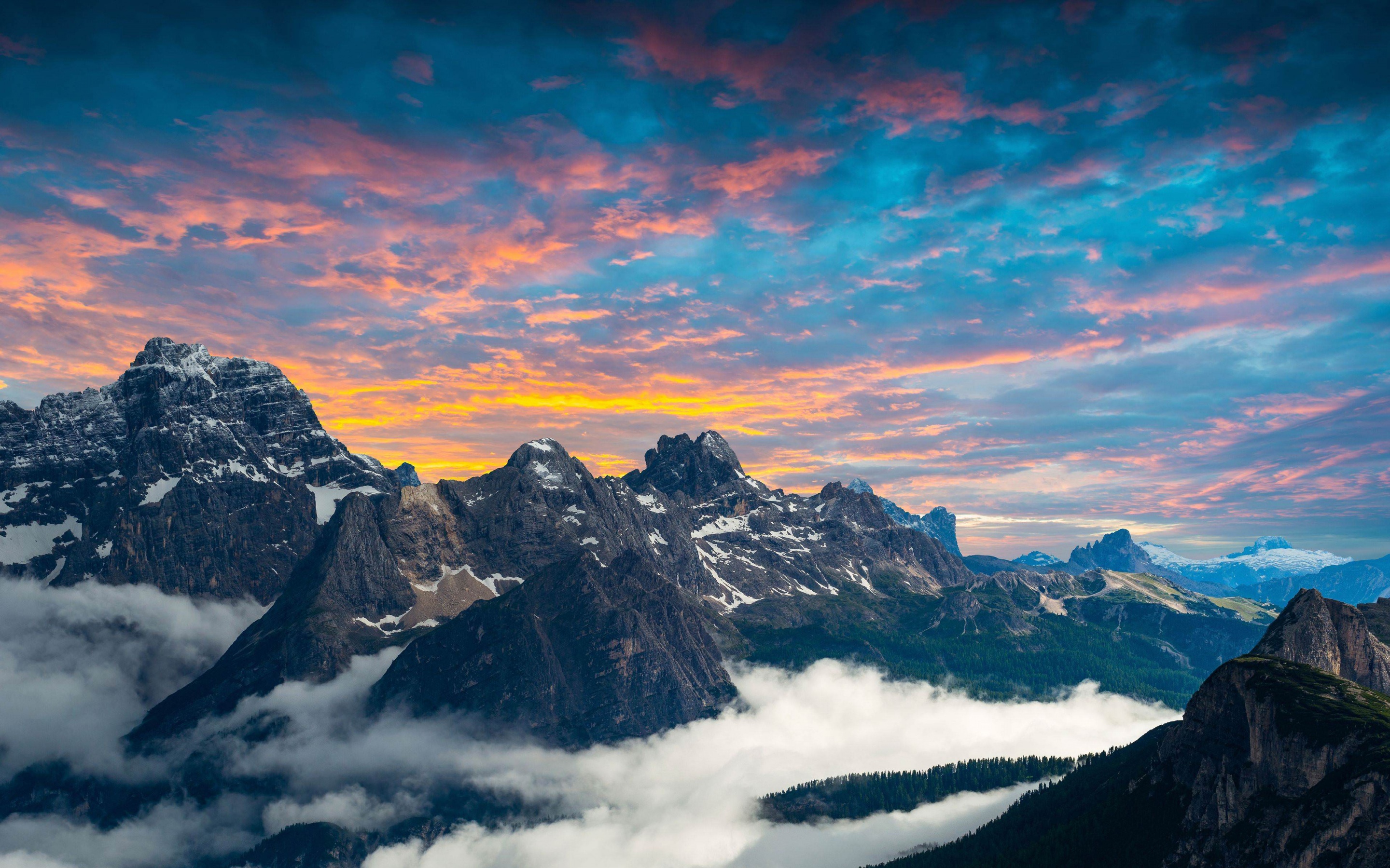 Dolomites Mountains Italy