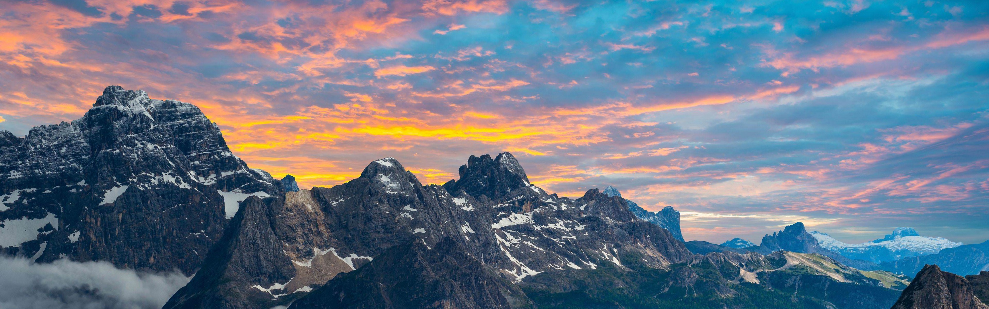 Dolomites Mountains Italy