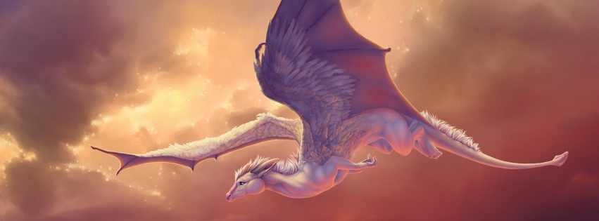 Dragon Flying Artwork