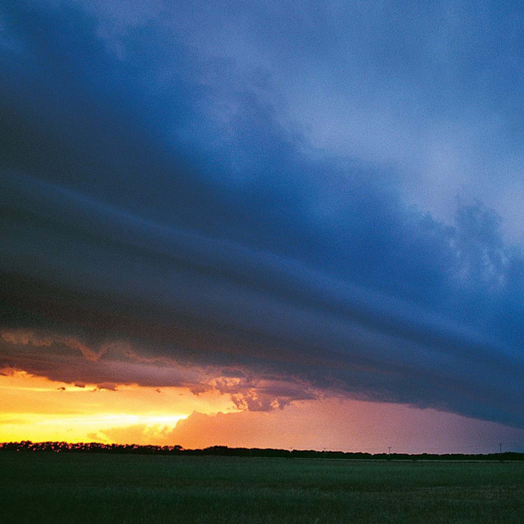 Dramatic Storm Clouds Kansas