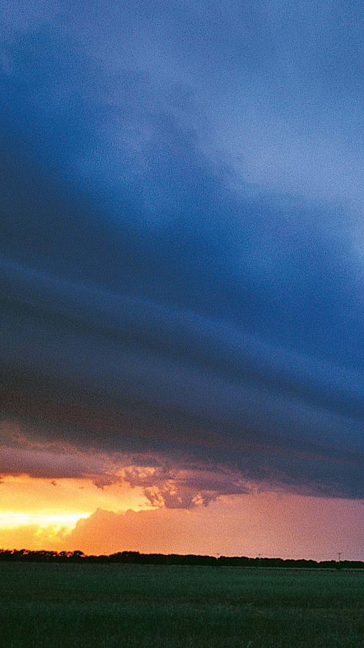 Dramatic Storm Clouds Kansas