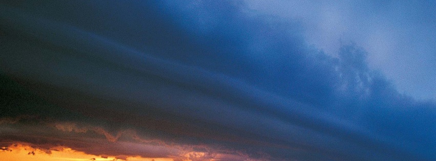 Dramatic Storm Clouds Kansas