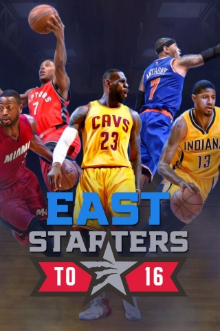 East 2016 NBA All Star Starters