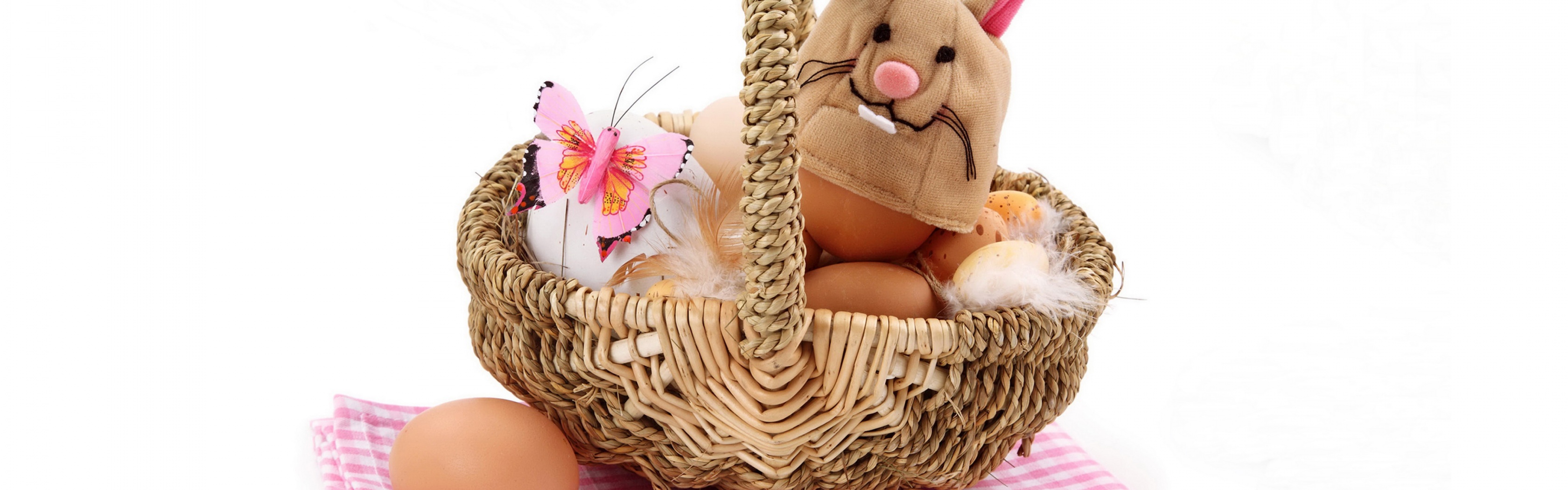 Easter - Eggs In Wicker Basket