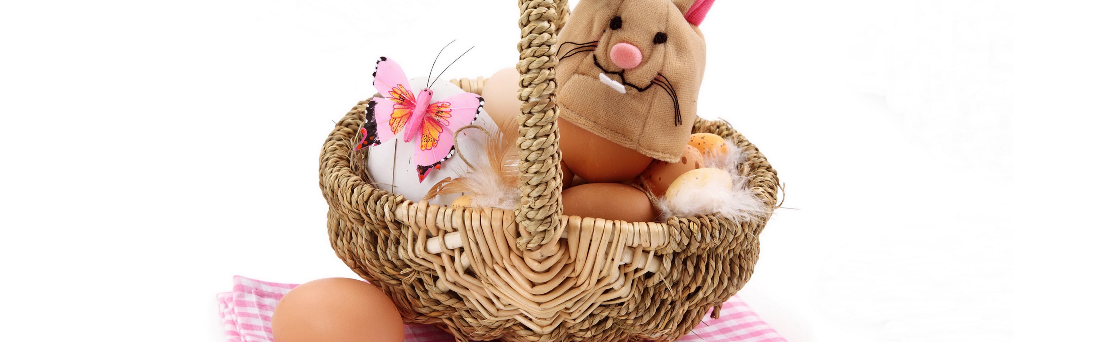 Easter - Eggs In Wicker Basket