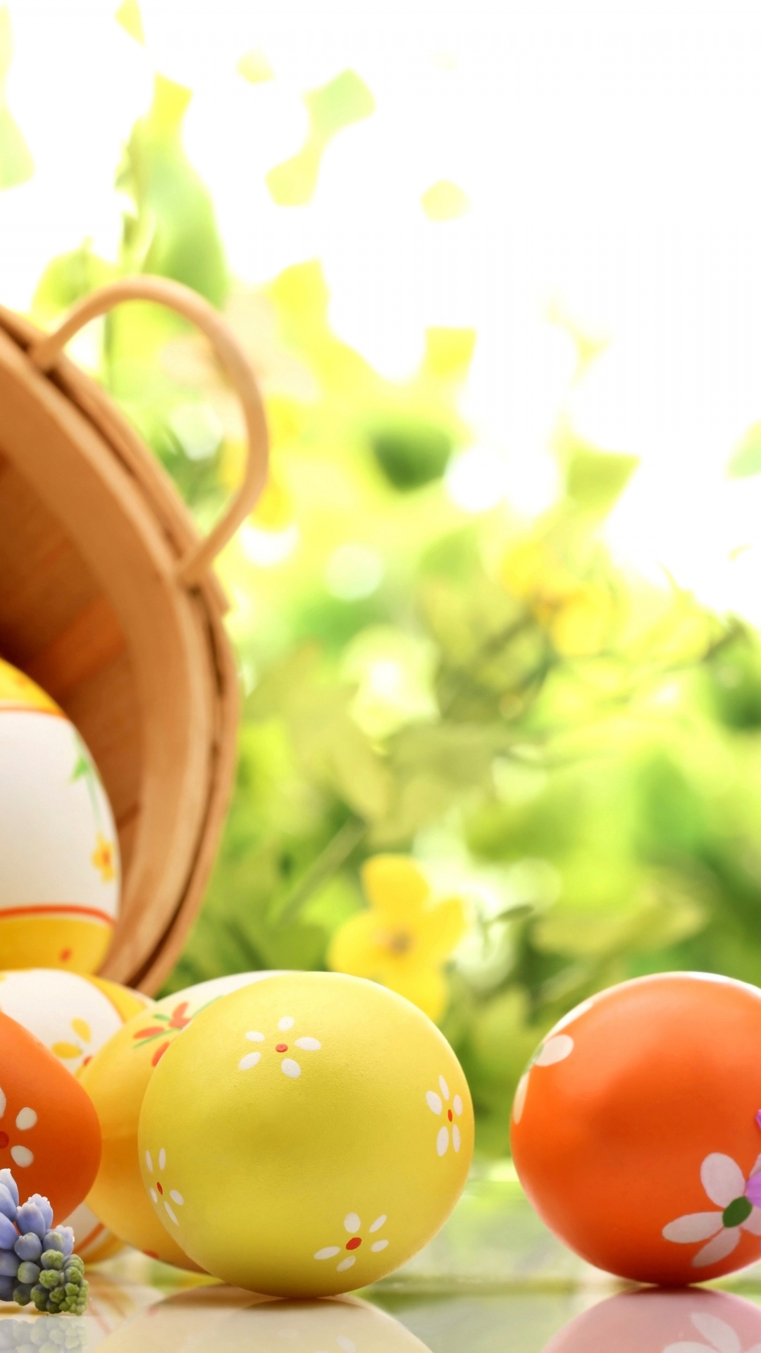 Easter Eggs Spring Wallpaper