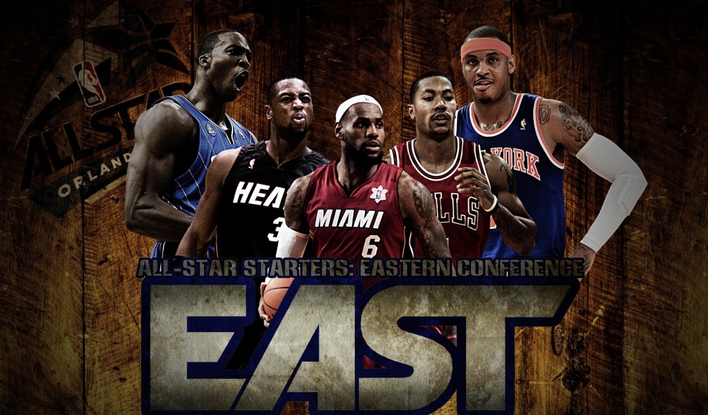 Eastern-2012 NBA All-Stars Starters