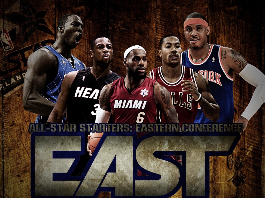 Eastern-2012 NBA All-Stars Starters