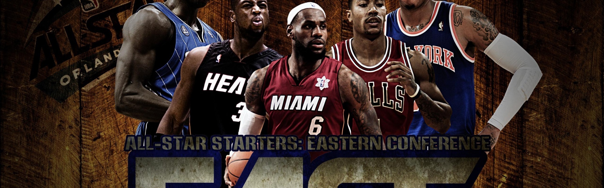 Eastern-2012 NBA All-Stars Starters