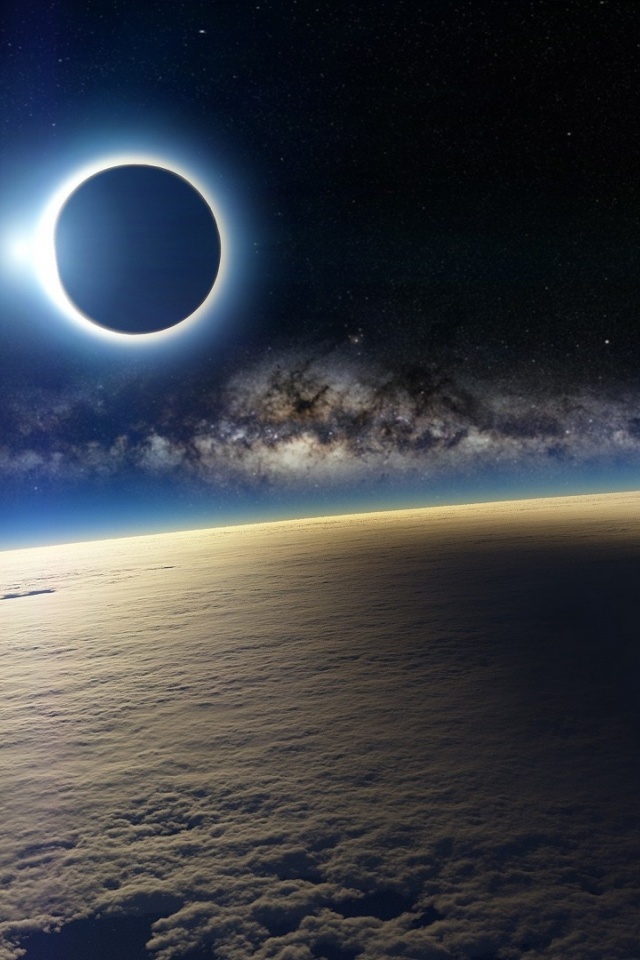 Eclipse From Space