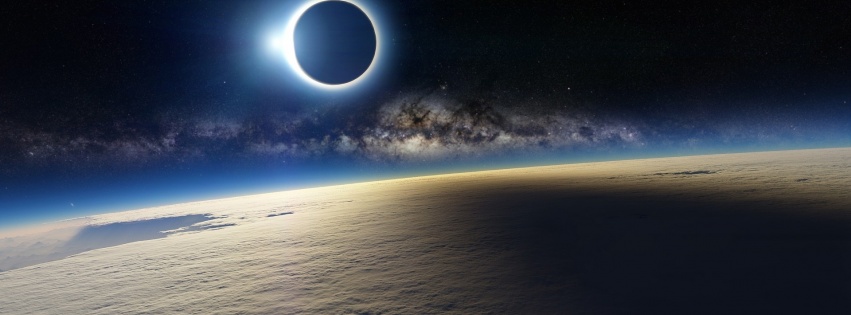 Eclipse From Space