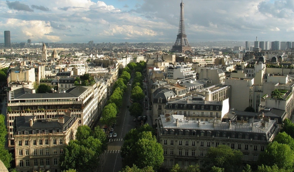 Eiffel Tower Paris France Landscape Cityscape Architecture City Landscape