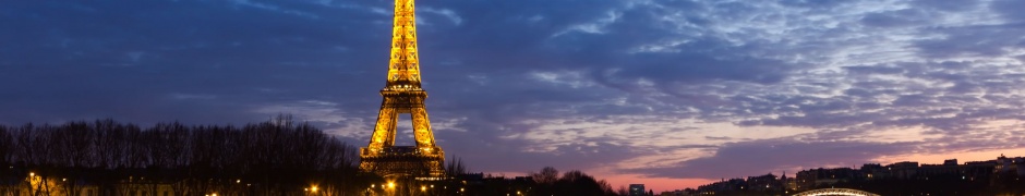 Eiffel Tower Sunset Architecture City Dusk Famous