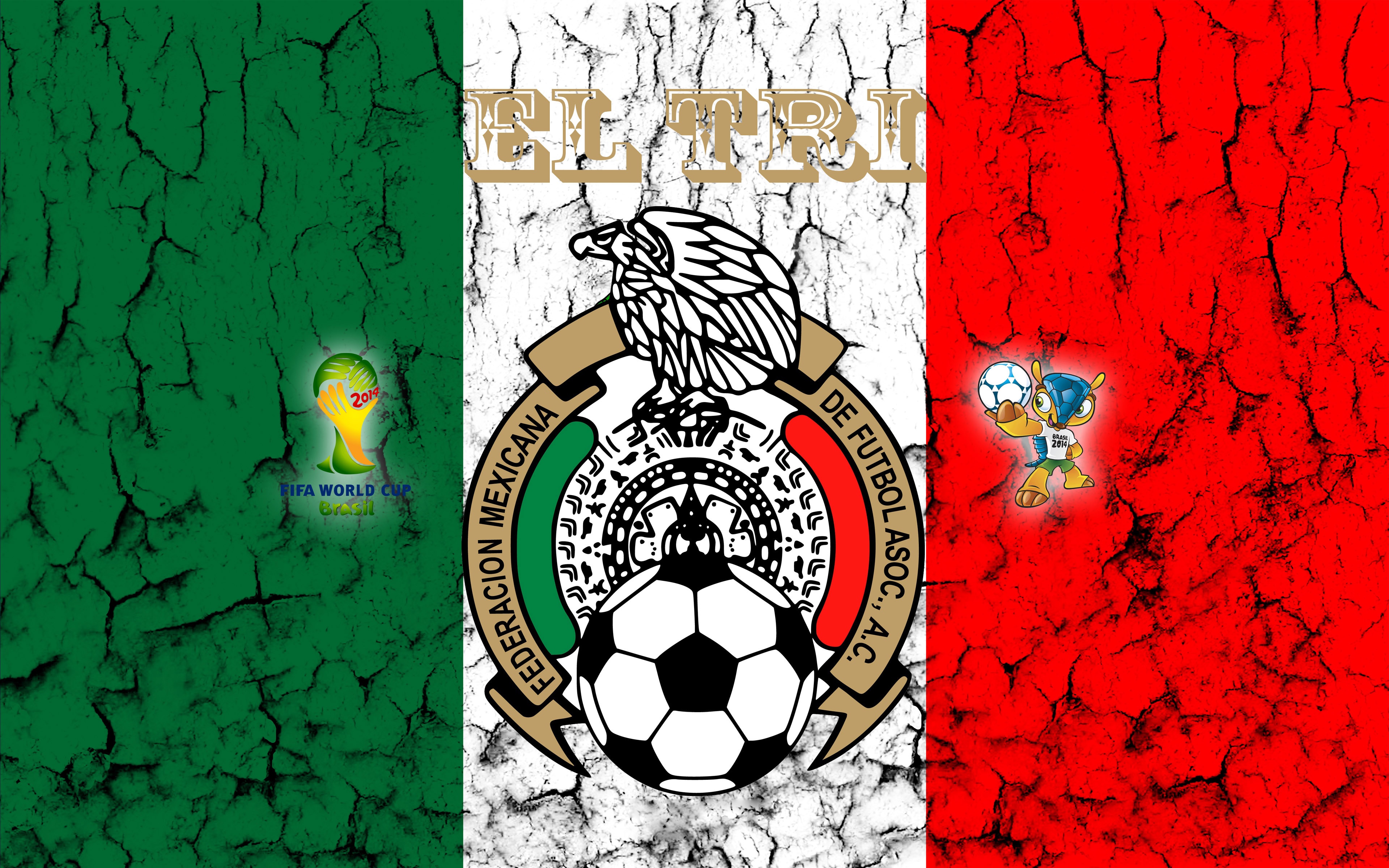 El Tri Mexico Football Crest Logo