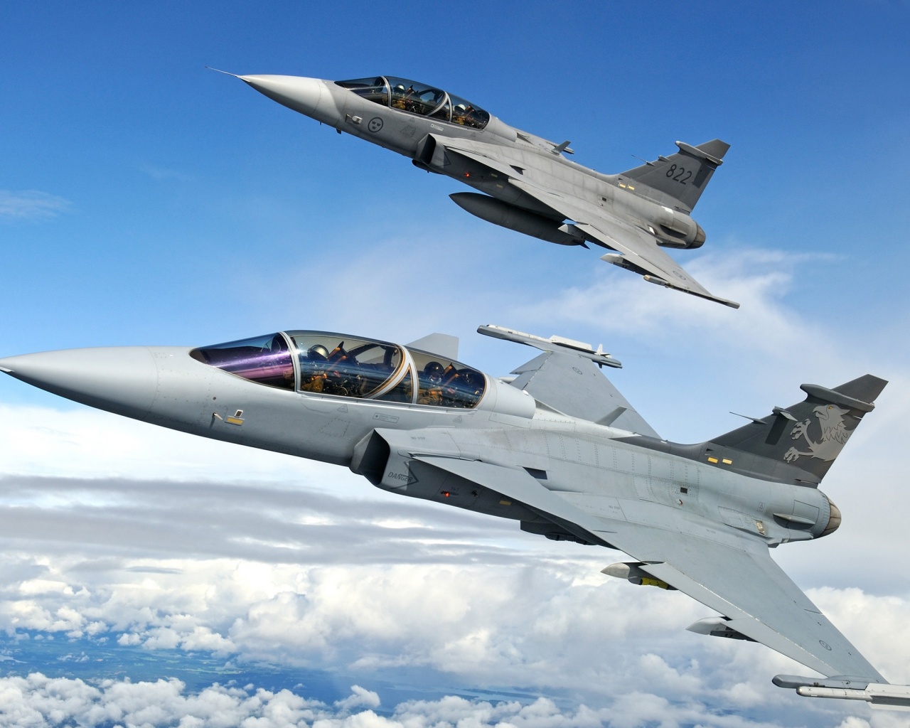 Etps Gripen Fighter Flying