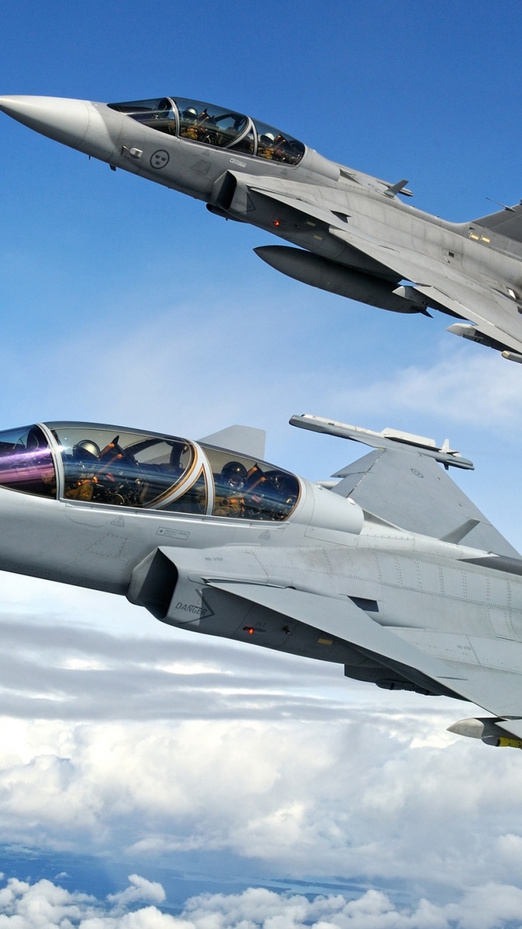 Etps Gripen Fighter Flying