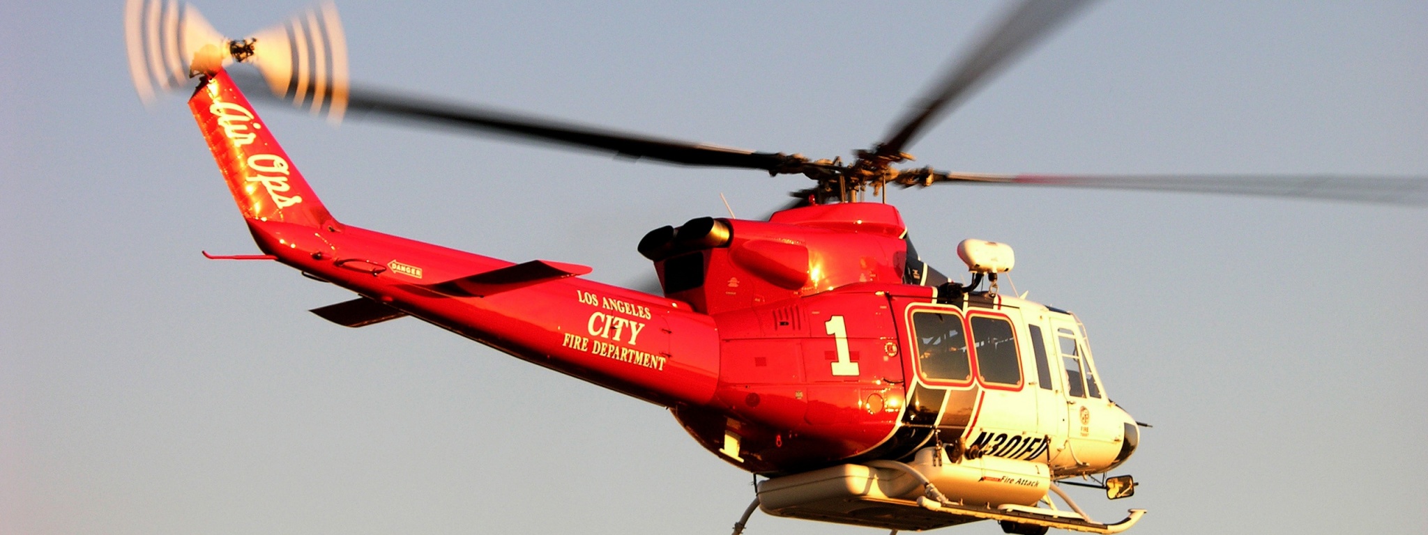 Evening Sky Helicopter